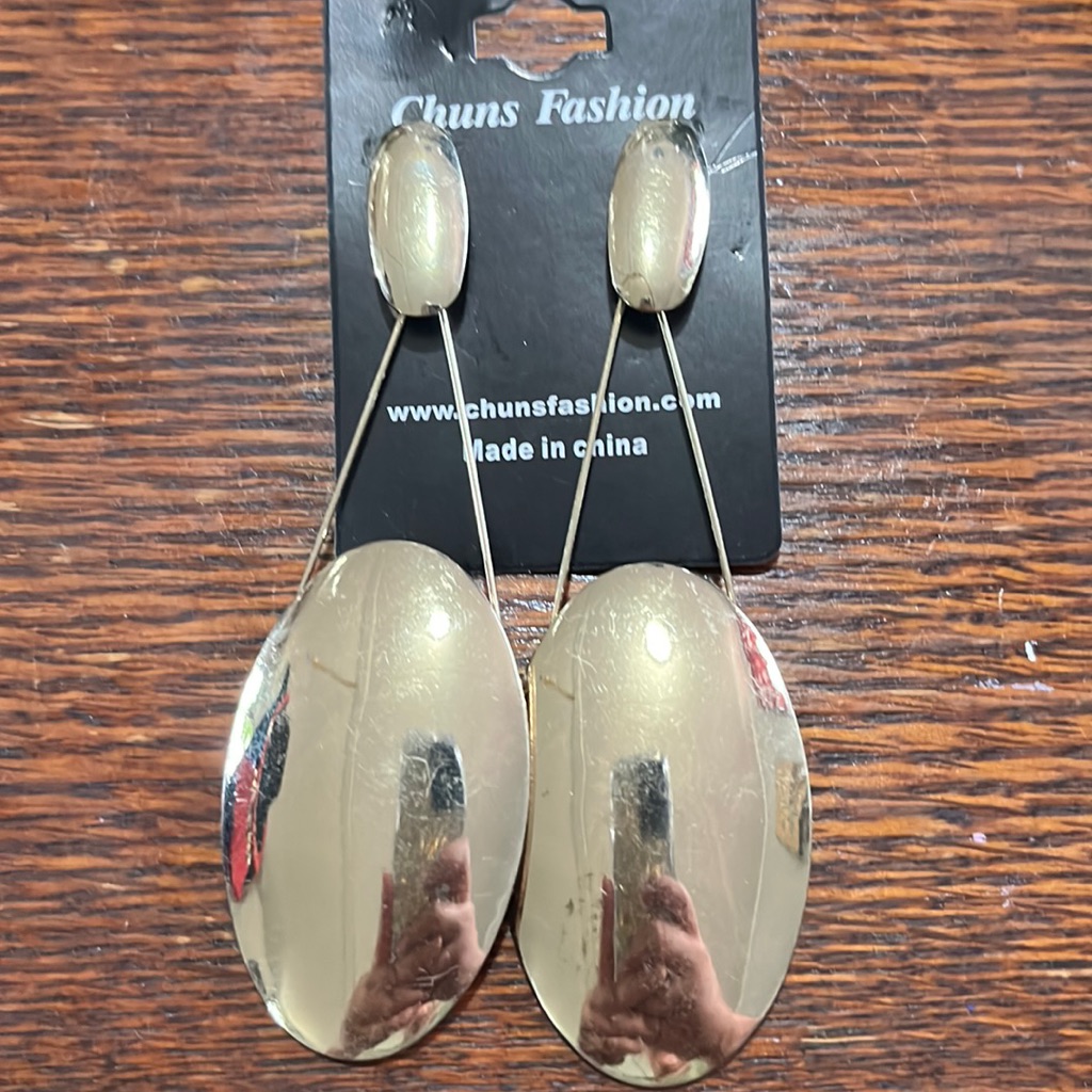 3 For $20 New Gold Oval Stud Earrings